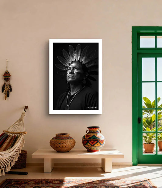 Chickasaw Feathered Crown - The Silent Shutter