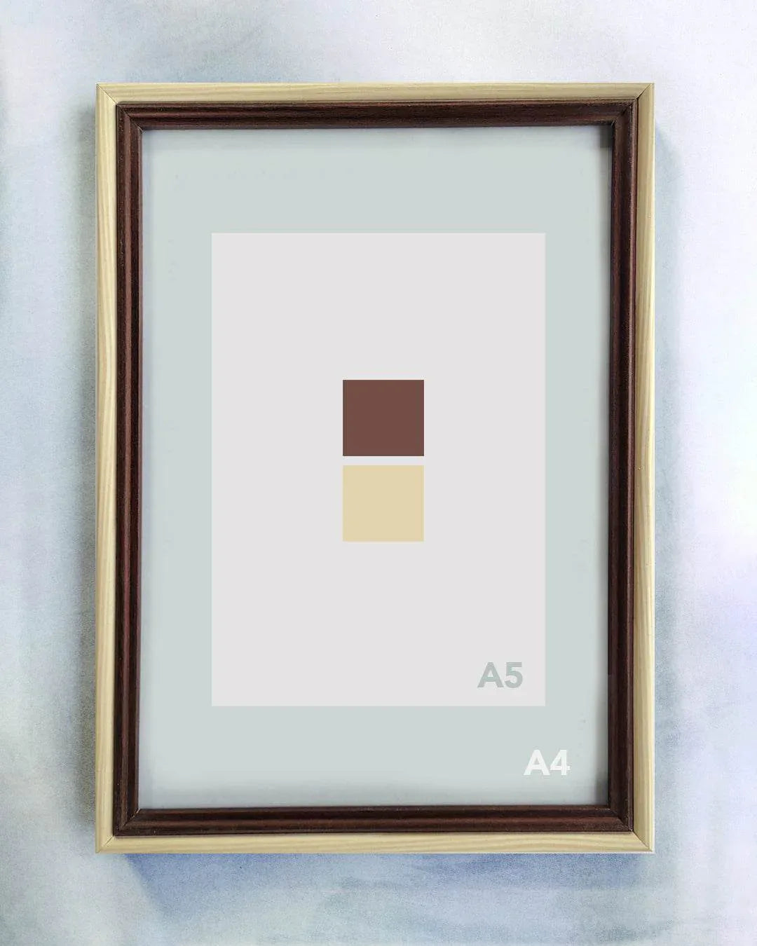 A4 Brown & Beige - The Silent Shutter