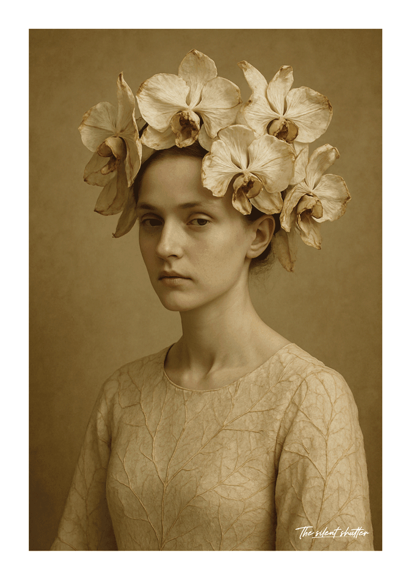 Wilted Orchid Elegancen - The Silent Shutter
