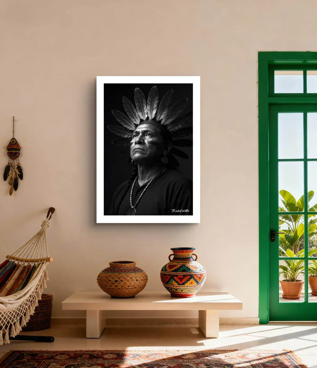 Chickasaw Feathered Crown - The Silent Shutter