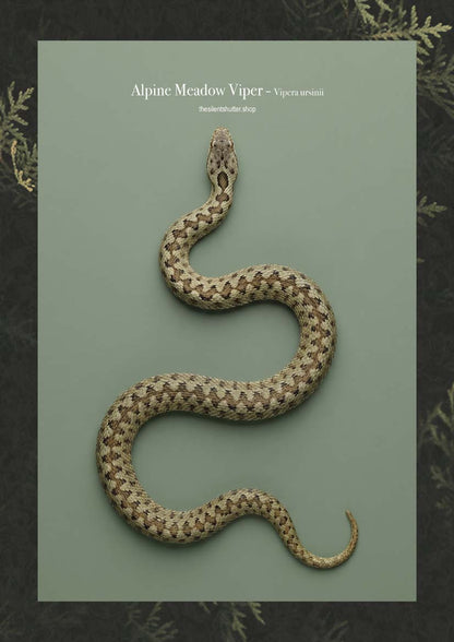 Alpine Meadow Viper - Vipera ursinii