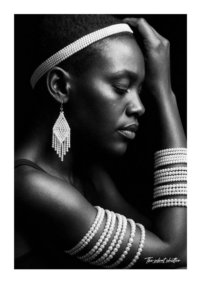 Beaded Elegance - The Silent Shutter