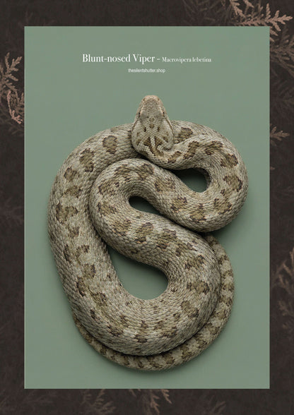 Blunt-nosed Viper - Macrovipera lebetina