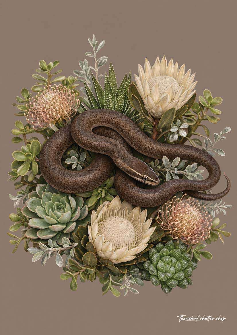 Brown House Snake