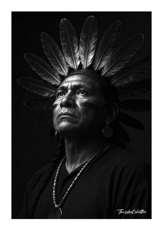 Chickasaw Feathered Crown - The Silent Shutter