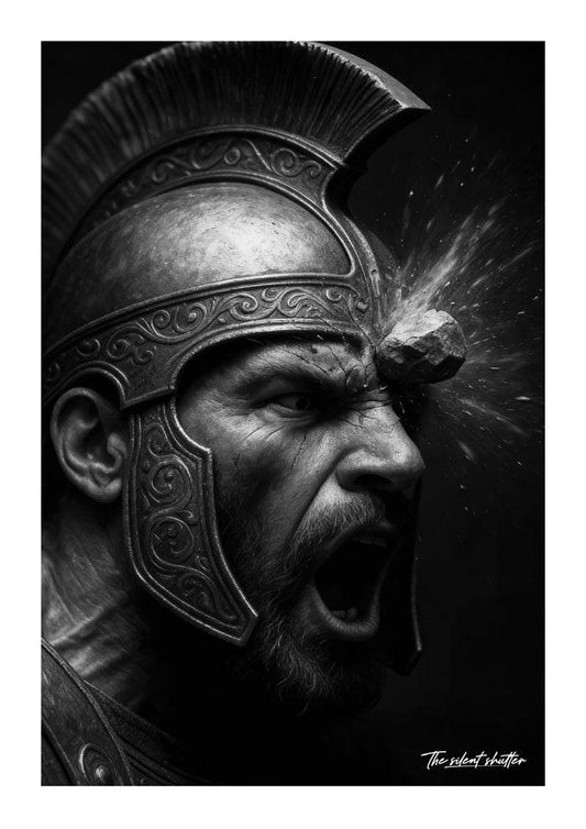 David and Goliath – The Divine 3 Piece Justice Prints Series. - The Silent Shutter