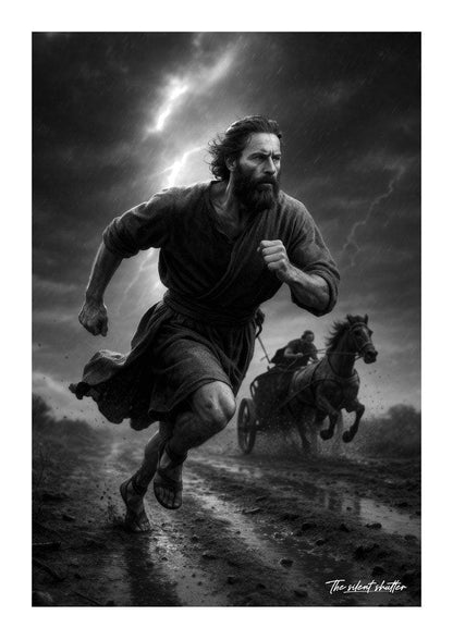 Elijah's Divine Sprint - The Silent Shutter