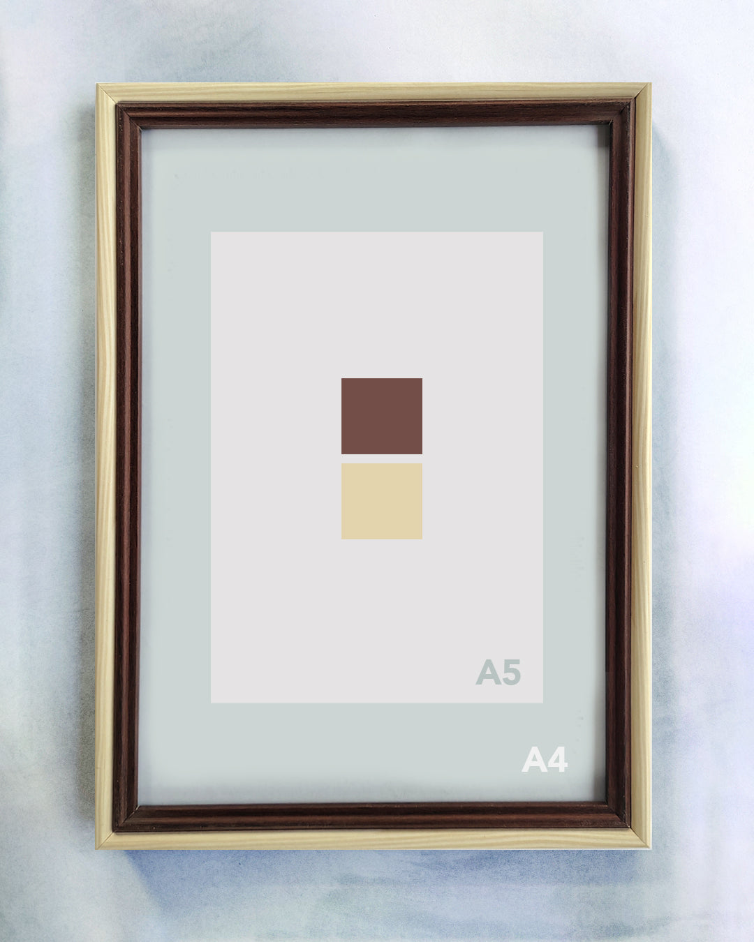 A4 Brown & Beige