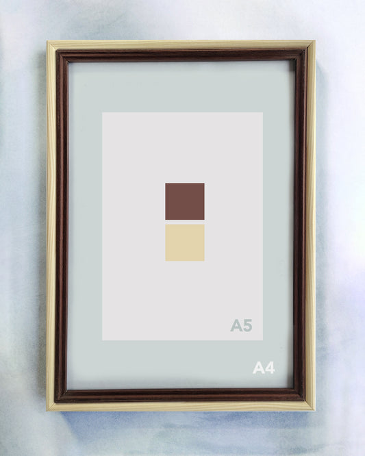 A4 Brown & Beige