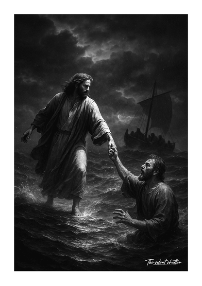 Faith on the Stormy Sea - The Silent Shutter