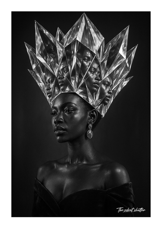 Kaleidoscopic Crystal Crown