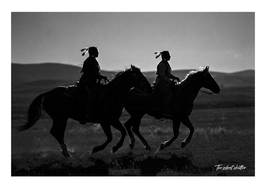 Moonlit Riders (Nez Perce)