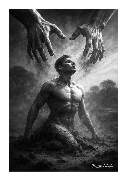 Sculpting of Adam - The Silent Shutter