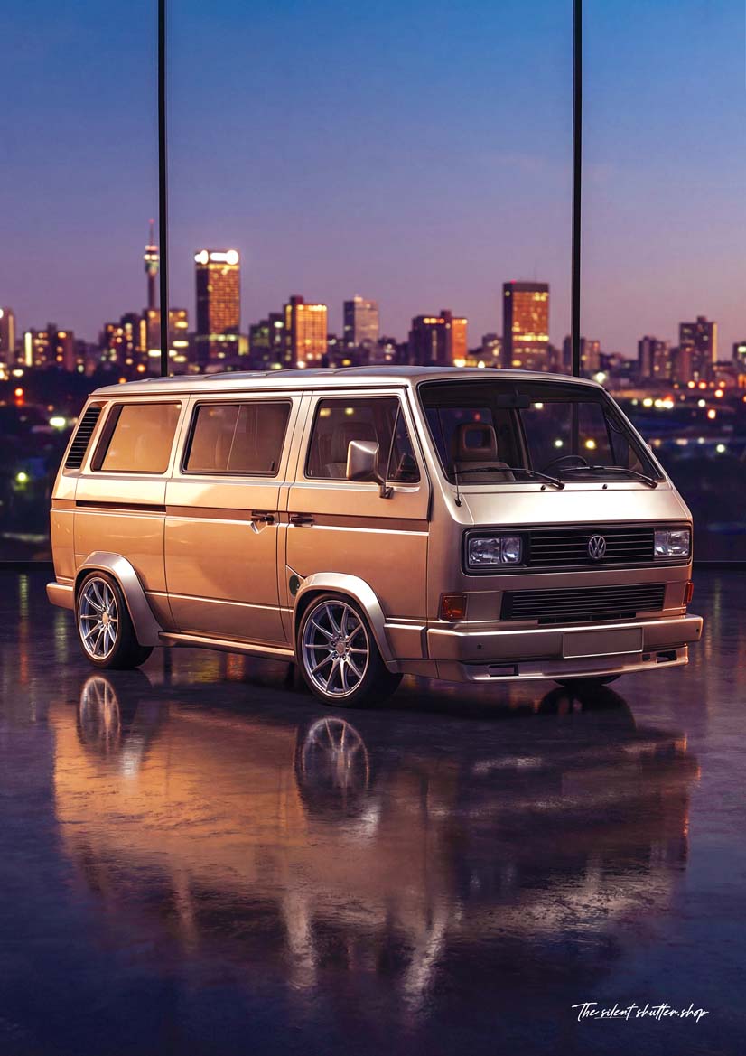 VW Caravelle Champagne Queen