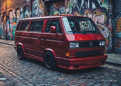 VW Caravelle Red Tank