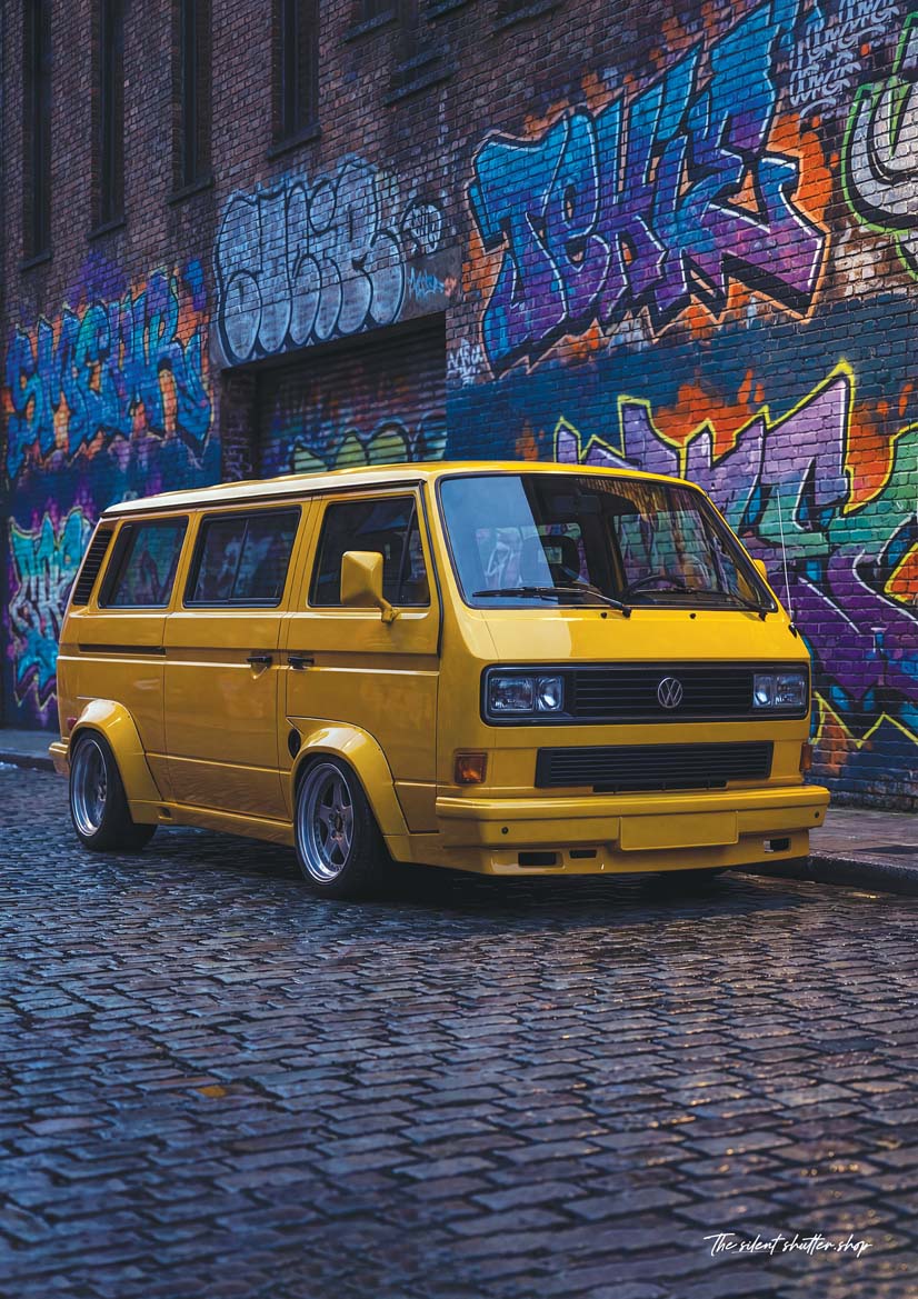 VW Caravelle Yellow Anaconda