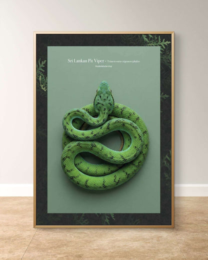 Sri Lankan Pit Viper - Trimeresurus trigonocephalus
