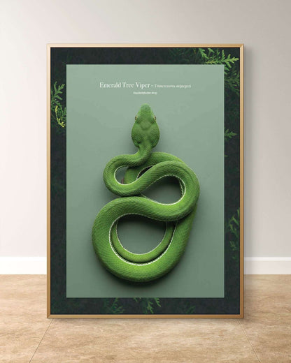 Emerald Tree Viper - Trimeresurus stejnegeri