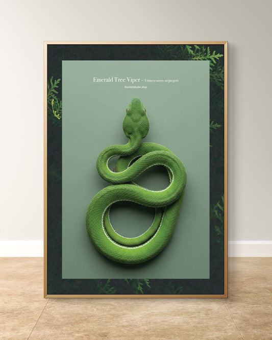 Emerald Tree Viper - Trimeresurus stejnegeri