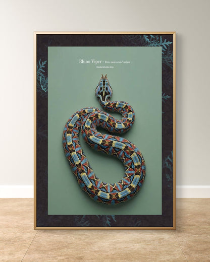 Rhino Viper - Bitis nasicornis Variant