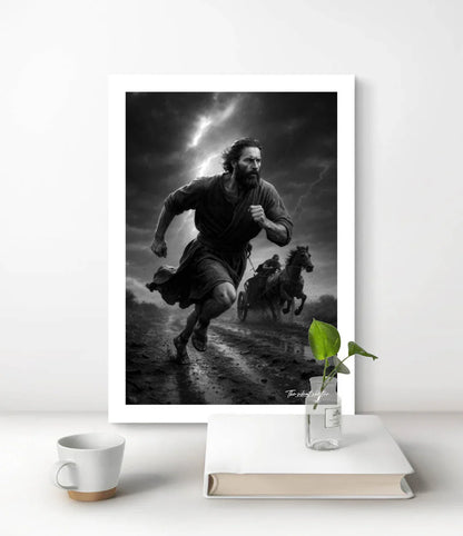 Elijah's Divine Sprint - The Silent Shutter