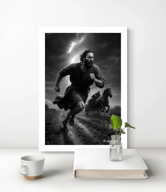 Elijah's Divine Sprint - The Silent Shutter