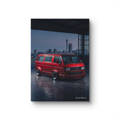 VW Caravelle Red Rogue