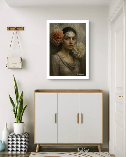 Dahlias and Silver Leaf - The Silent Shutter